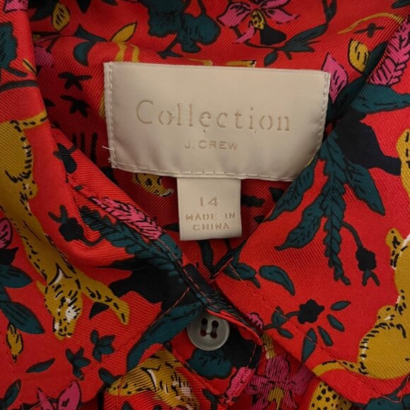 J Crew Collection Silk Blouse - Picture 3 of 7